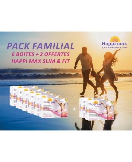 Super Pack Happi Max Slim (6+2 Offertes) - 160 Ampoules